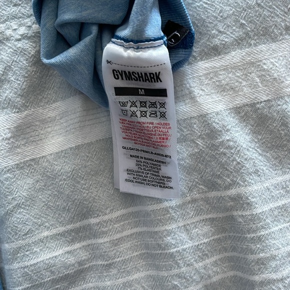 Gymshark Adapt Ombre Seamless Leggings in Light Blue Marl/Blue Size Medium - Picture 6 of 11